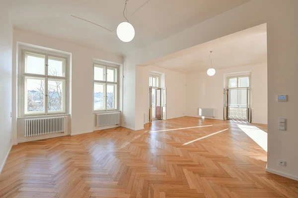 Janáčkovo nábřeží, Smíchov - Prague 5 | Rent, Apartment, Three-bedroom (4+kk), 248 m²