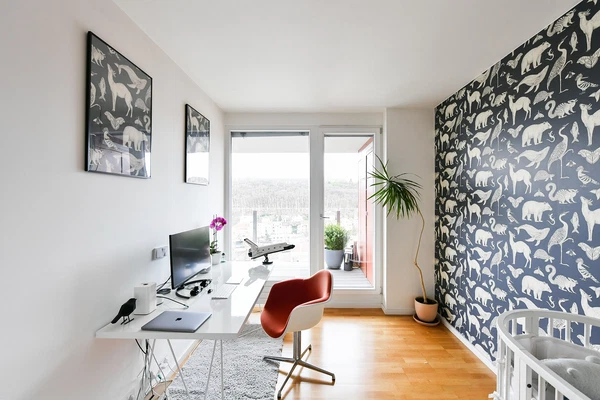 Na pláni, Smíchov - Prague 5 | Rent, Apartment, Two-bedroom (3+kk), 89 m²