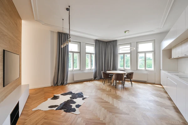 U Rajské zahrady, Žižkov - Praha 3 | Pronájem, Byt, 4+kk, 150 m²