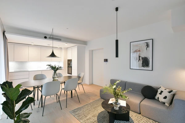 Rohanské nábřeží, Karlín - Prague 8 | Rent, Apartment, Three-bedroom (4+kk), 94 m²