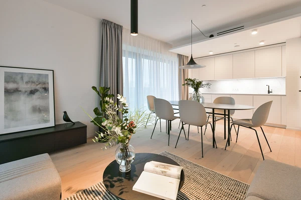 Rohanské nábřeží, Karlín - Prague 8 | Rent, Apartment, Three-bedroom (4+kk), 94 m²