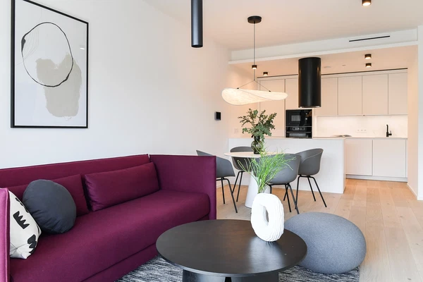 Rohanské nábřeží, Karlín - Prague 8 | Rent, Apartment, One-bedroom (2+kk), 63 m²