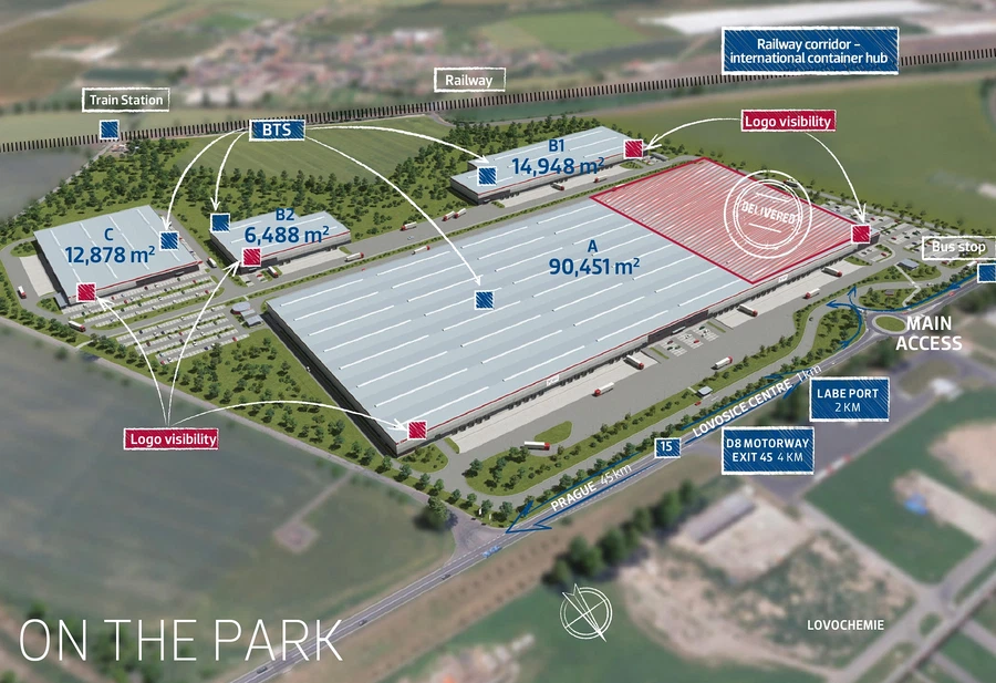 Terezínská, Lovosice - Litoměřice | Rent, Industrial park, 21 466 m²