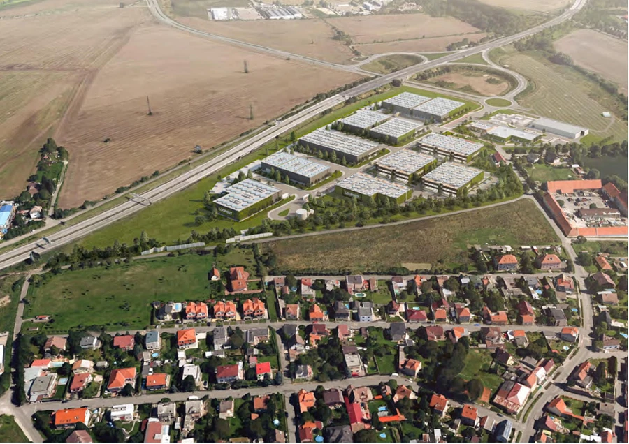 Hlavní, Jinočany - Praha-západ | Rent, Industrial park, 12 366 m²