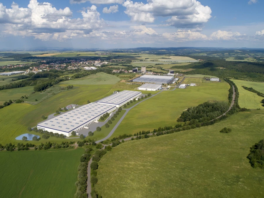 Hlubany, Podbořany - Louny | Rent, Industrial park, 38 010 m²