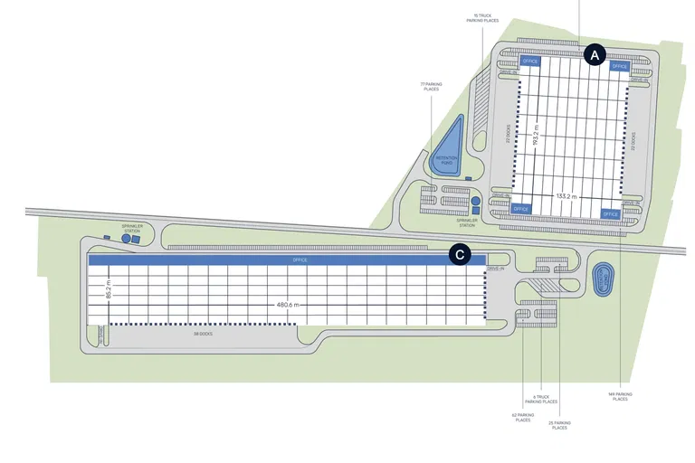 Droužkovická, Údlice - Chomutov | Rent, Industrial park, 66 200 m²