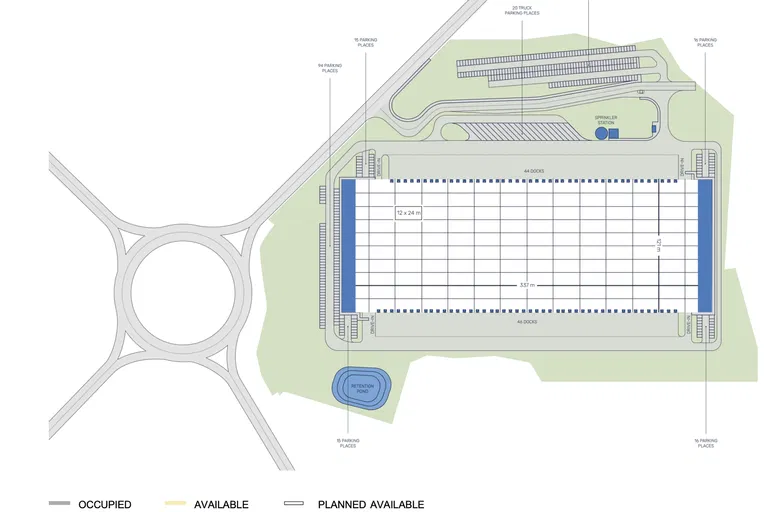 Pražská, Rumburk - Děčín | Rent, Logistic park, 40 900 m²