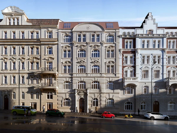 Římská, Vinohrady - Prague 2 | Sale, Apartment, One-bedroom (2+kk), 73 m²