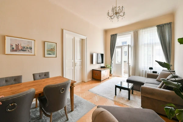 Šafaříkova, Vinohrady - Prague 2 | Sale, Apartment, Two-bedroom (3+1), 92 m²