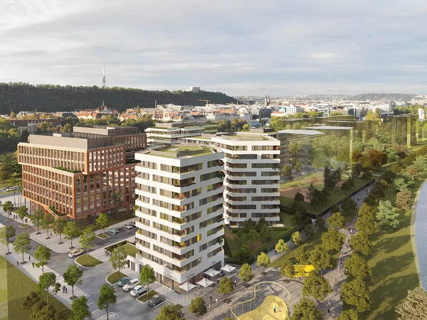 Rohanské nábřeží, Karlín - Praha 8 | Pronájem, Kancelářské prostory, 1 291 m²