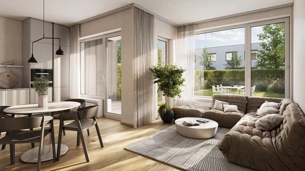 Kurta Hubera, Čakovice - Prague 9 | Sale, Apartment, One-bedroom (2+kk), 67 m²