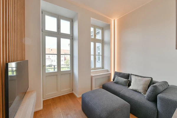 Peckova, Karlín - Prague 8 | Rent, Apartment, One-bedroom (2+kk), 51 m²