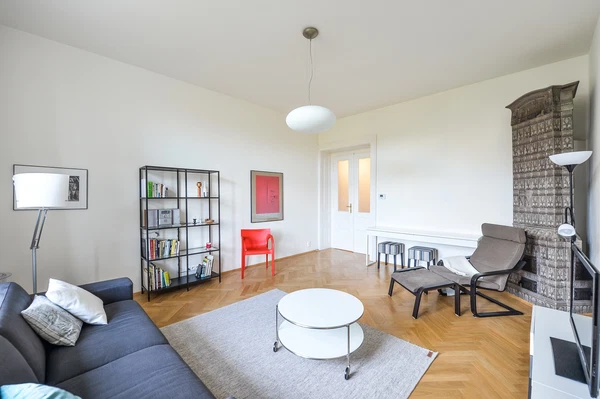 Polská, Vinohrady - Prague 2 | Rent, Apartment, One-bedroom (2+1), 79 m²