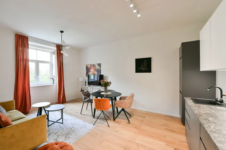 Písecká, Vinohrady - Prague 3 | Rent, Apartment, One-bedroom (2+kk), 47 m²