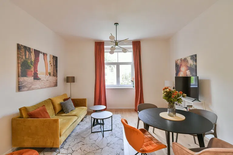 Písecká, Vinohrady - Prague 3 | Rent, Apartment, One-bedroom (2+kk), 47 m²