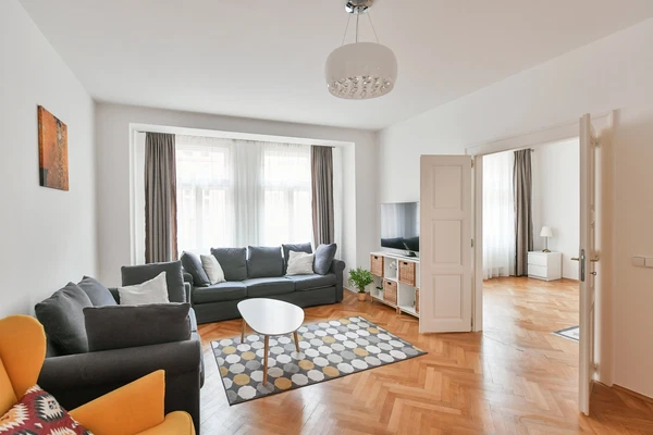 Slezská, Vinohrady - Prague 3 | Rent, Apartment, One-bedroom (2+1), 91 m²