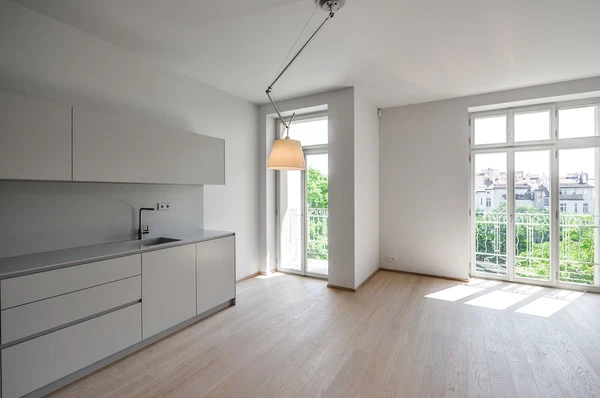 Krkonošská, Vinohrady - Prague 2 | Rent, Apartment, One-bedroom (2+kk), 80 m²