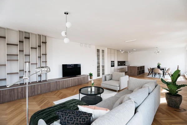 Hradešínská, Vinohrady - Prague 10 | Rent, Apartment, Two-bedroom (3+kk), 173 m²