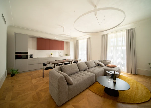 Na Kampě, Malá Strana - Praha 1 | Pronájem, Byt, 2+kk, 73 m²