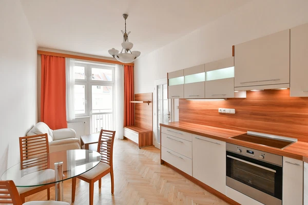 Jugoslávských partyzánů, Bubeneč - Prague 6 | Rent, Apartment, One-bedroom (2+kk), 58 m²