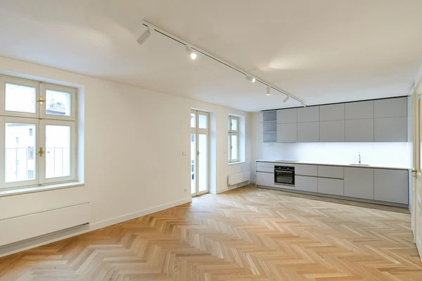 Bořivojova, Vinohrady - Prague 3 | Rent, Apartment, One-bedroom (2+kk), 60 m²