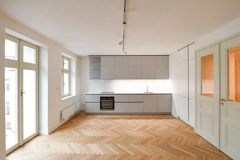 Bořivojova, Vinohrady - Prague 3 | Rent, Apartment, One-bedroom (2+kk), 62 m²