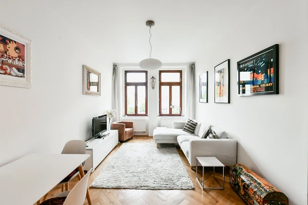 Ovenecká, Bubeneč - Prague 7 | Rent, Apartment, One-bedroom (2+kk), 58 m²