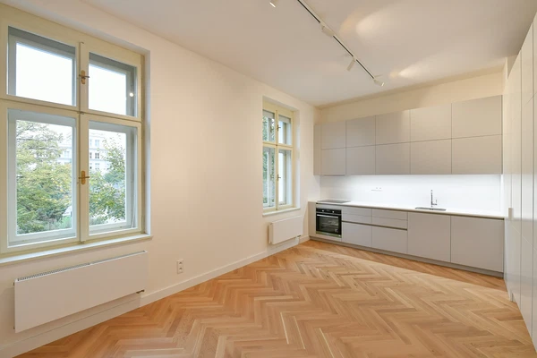 Bořivojova, Vinohrady - Prague 3 | Rent, Apartment, One-bedroom (2+kk), 42 m²