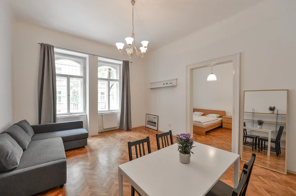 Mánesova, Vinohrady - Prague 2 | Rent, Apartment, One-bedroom (2+1), 65 m²