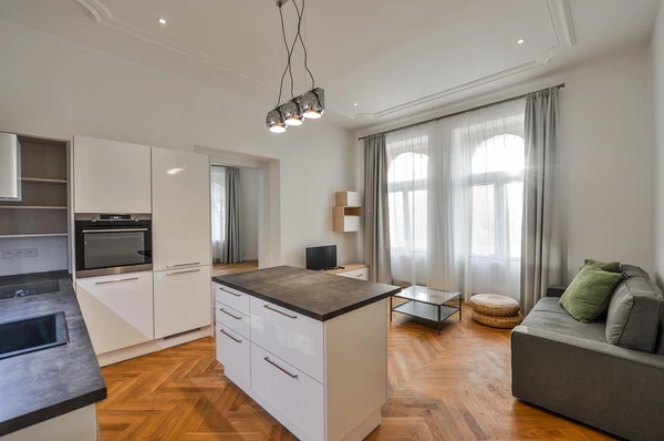 U Rajské zahrady, Žižkov - Prague 3 | Rent, Apartment, One-bedroom (2+kk), 62 m²