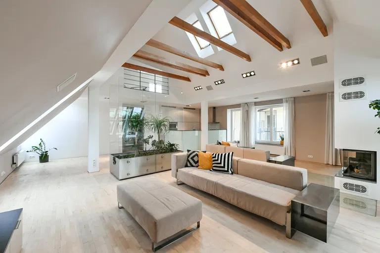 U Zeměpisného ústavu, Bubeneč - Prague 6 | Rent, Apartment, Four-bedroom (5+kk), 333 m²