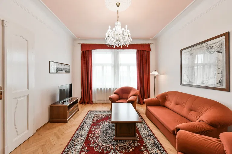 Rašínovo nábřeží, Nové Město - Prague 2 | Rent, Apartment, Two-bedroom (3+1), 104 m²