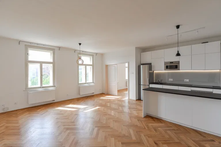 Vinohradská, Vinohrady - Prague 2 | Rent, Apartment, Two-bedroom (3+kk), 89 m²