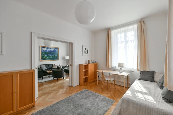 Benešovská, Vinohrady - Prague 10 | Rent, Apartment, Three-bedroom (4+1), 116 m²