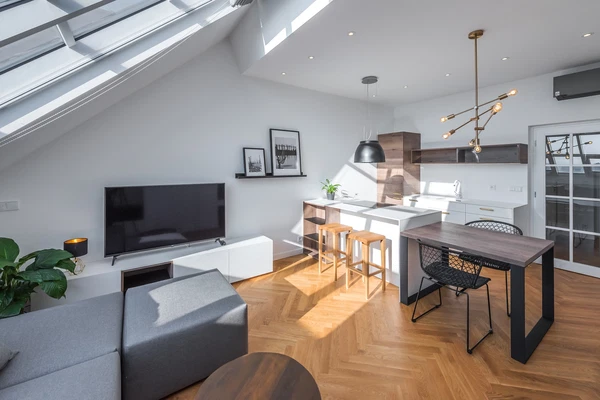 U Rajské zahrady, Žižkov - Praha 3 | Pronájem, Byt, 1+kk, 39 m²