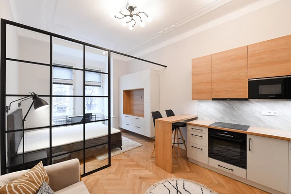 Ovenecká, Bubeneč - Praha 7 | Pronájem, Byt, 1+kk, 34 m²