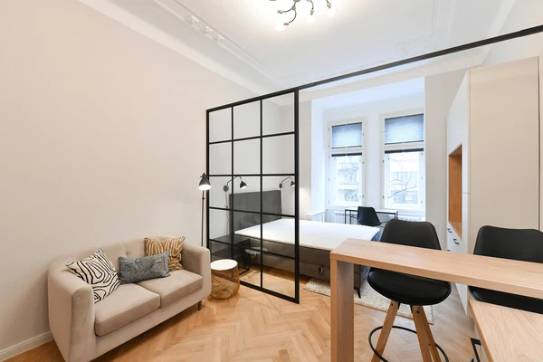 Ovenecká, Bubeneč - Praha 7 | Pronájem, Byt, 1+kk, 34 m²