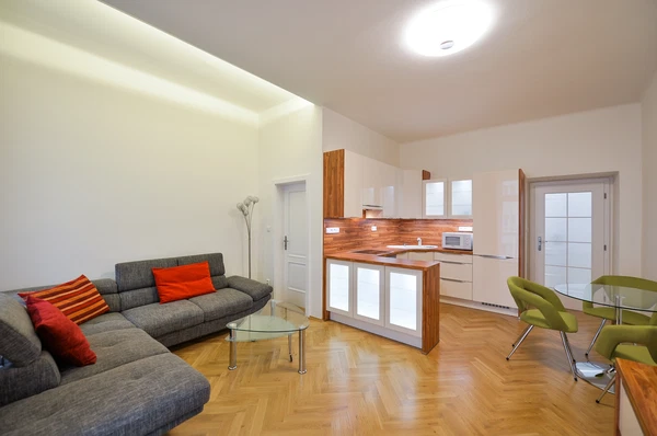 Jugoslávských partyzánů, Bubeneč - Prague 6 | Rent, Apartment, One-bedroom (2+kk), 58 m²