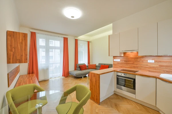 Jugoslávských partyzánů, Bubeneč - Prague 6 | Rent, Apartment, One-bedroom (2+kk), 58 m²