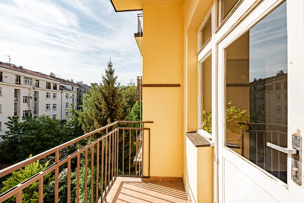 Jugoslávských partyzánů, Bubeneč - Prague 6 | Rent, Apartment, One-bedroom (2+kk), 62 m²