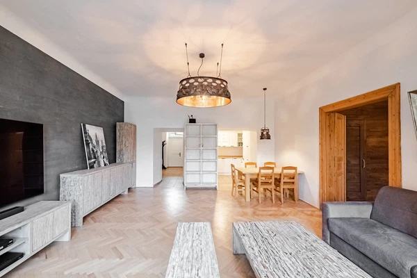 Mostecká, Malá Strana - Praha 1 | Pronájem, Byt, 3+kk, 98 m²