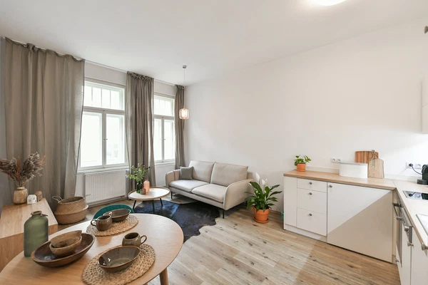 Na Spojce, Vršovice - Prague 10 | Rent, Apartment, One-bedroom (2+kk), 43 m²