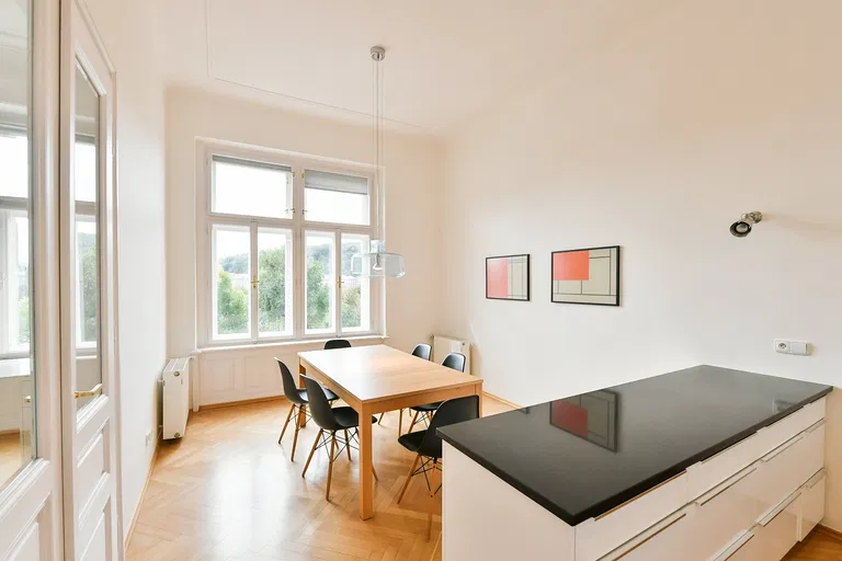 Masarykovo nábřeží, Nové Město - Prague 1 | Rent, Apartment, One-bedroom (2+1), 80 m²