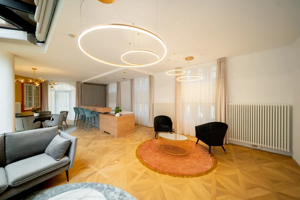 Na Kampě, Malá Strana - Prague 1 | Rent, Apartment, Three-bedroom (4+kk), 166 m²