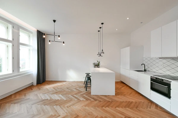 U Rajské zahrady, Žižkov - Prague 3 | Rent, Apartment, Two-bedroom (3+kk), 106 m²