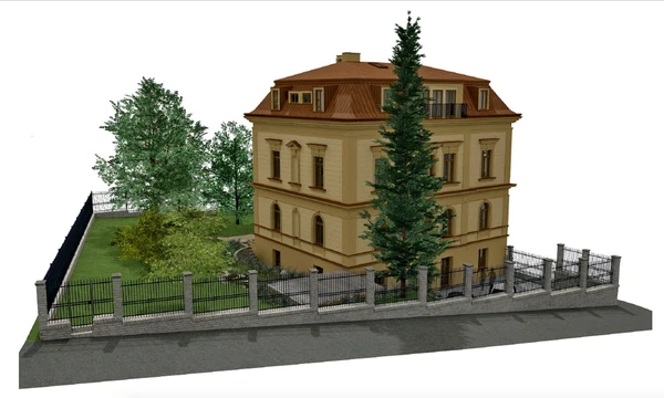 Pětidomí, Bubeneč - Prague 6 | Sale, Apartment building, 674 m²