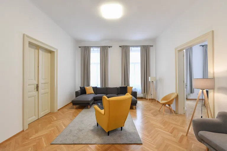 Na Struze, Nové Město - Prague 1 | Rent, Apartment, Two-bedroom (3+1), 124 m²