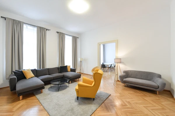 Na Struze, Nové Město - Prague 1 | Rent, Apartment, Two-bedroom (3+1), 121 m²