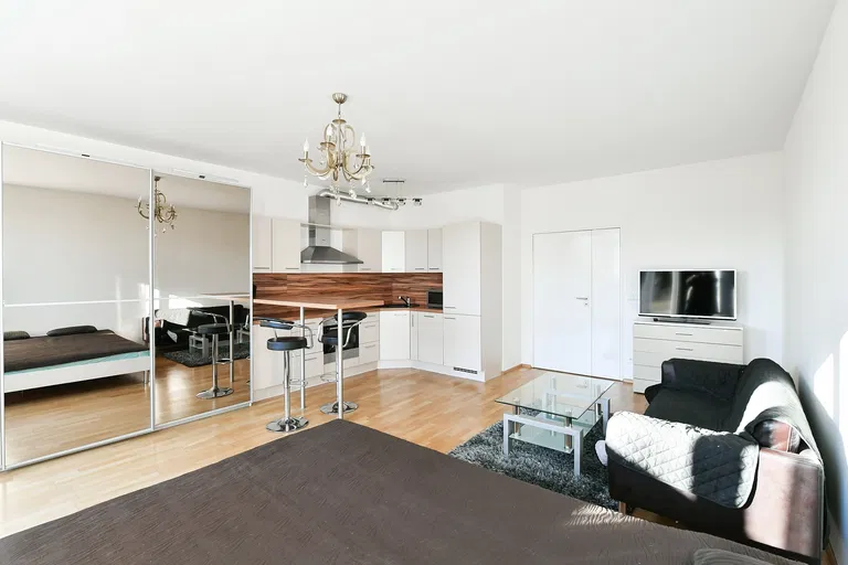 Švédská, Smíchov - Praha 5 | Pronájem, Byt, 1+kk, 52 m²