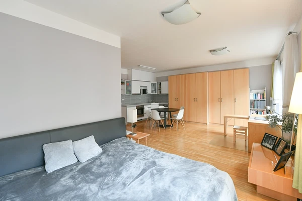 Rohanské nábřeží, Karlín - Prague 8 | Sale, Apartment, Studio (1+kk), 47 m²